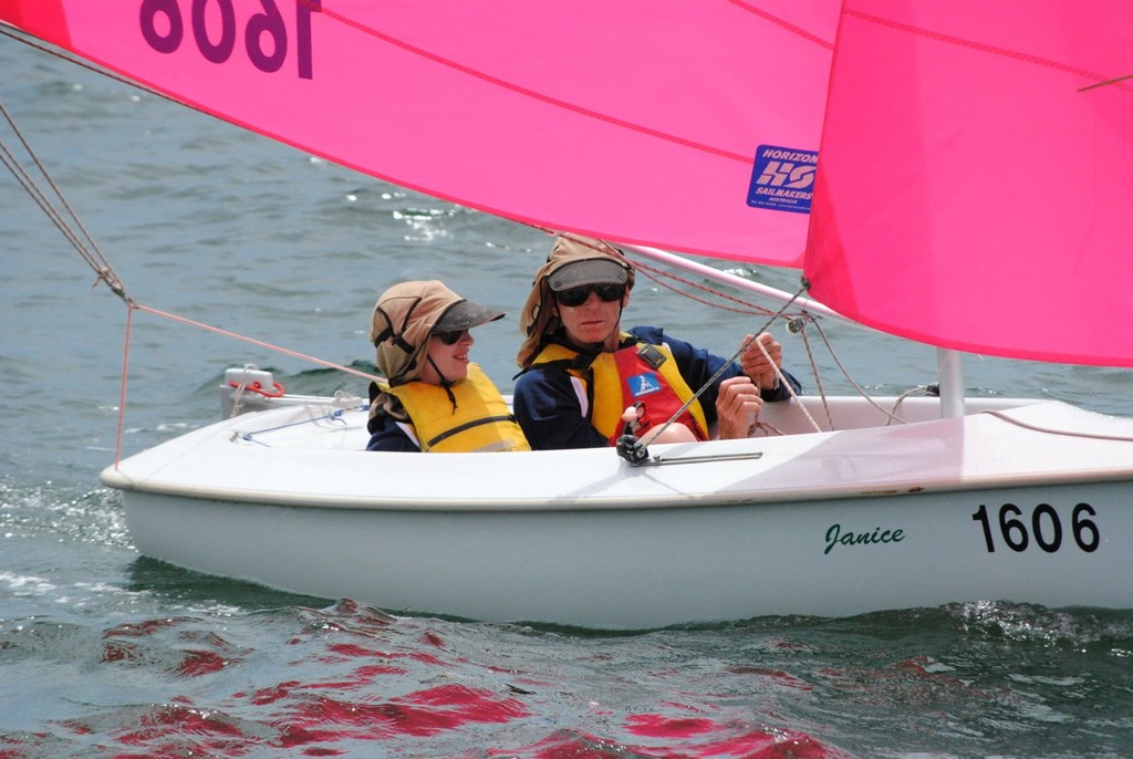 Alyse Saxby and Bob Hamilton Winners Access 3032P - NSW Access Class Championships &copy; David Staley - copyright